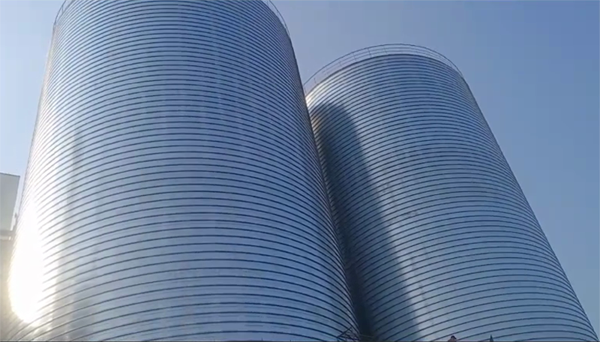 个旧2座混凝土高架卷板仓