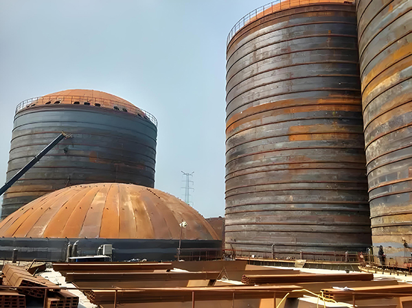 个旧焦粉钢板仓